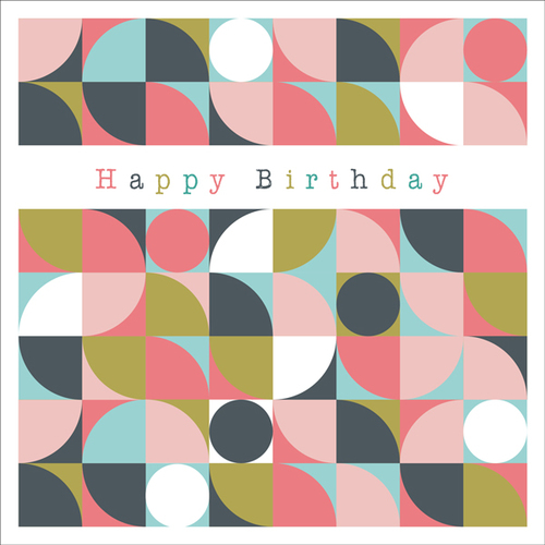 W031 - Happy birthday greeting card